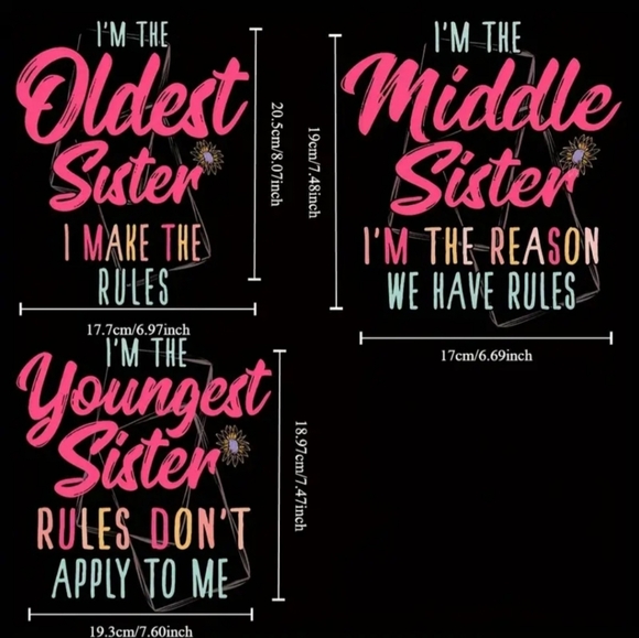 🔥IRON-ON TRANSFER DECAL STICKER🔥 - Picture 3 of 3